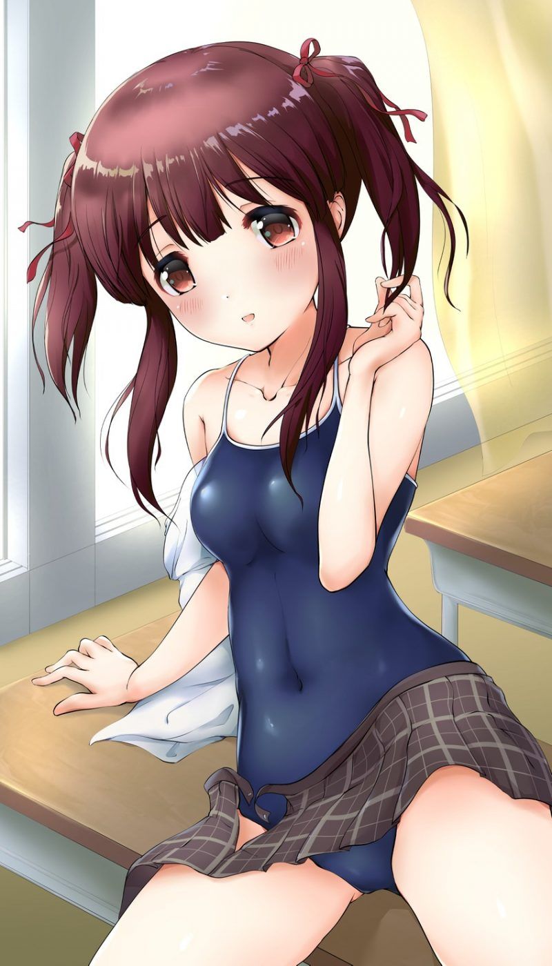 【Secondary erotic】Erotic image summary where girls in school swimsuits are appearing is here 19