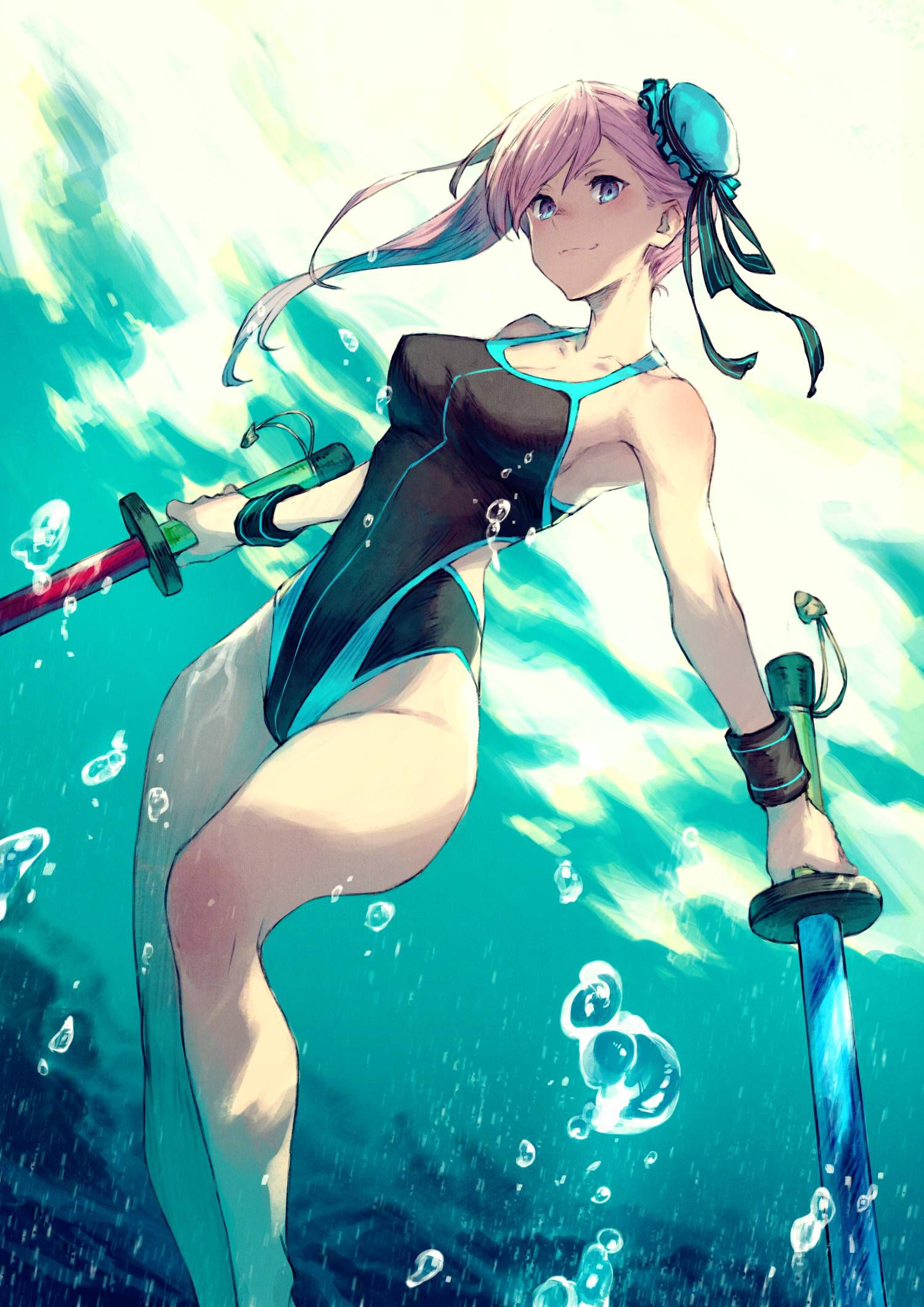 【Secondary】 Fate/GrandOrder, sexy image summary of swimsuit Miyamoto Musashi (Berserker)! No.01 [20 sheets] 2