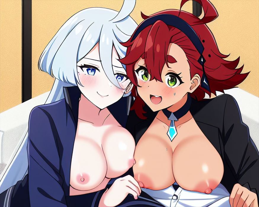 65 Harem images of Miorine &amp; Sletta [Mobile Suit Gundam Mercury Witch] 31