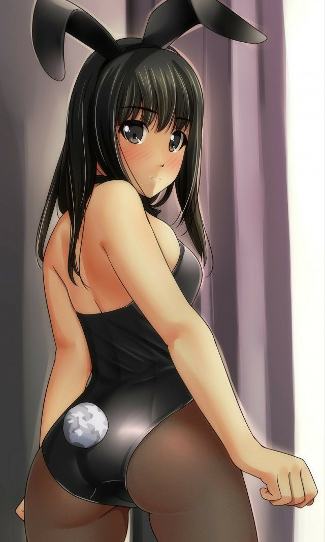 Two-dimensional erotic image of bunny girl. 18