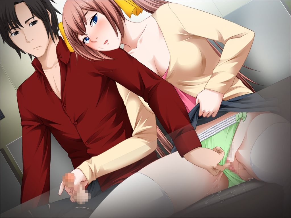 Erotic anime summary beautiful girls who will do things so as not to get erred under the desk [secondary erotic] 5