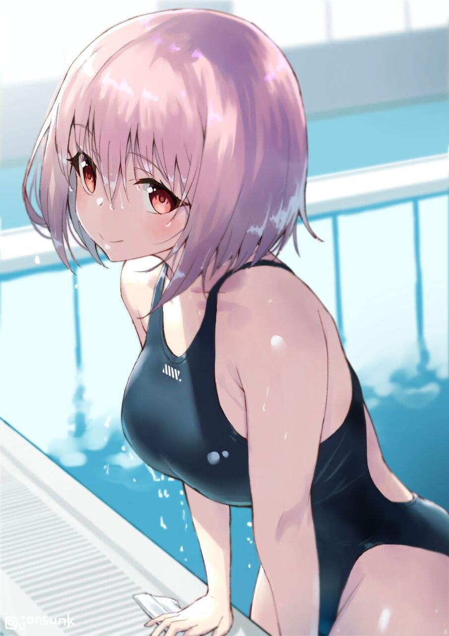 Erotic image that understands the charm of swimming swimsuits 1