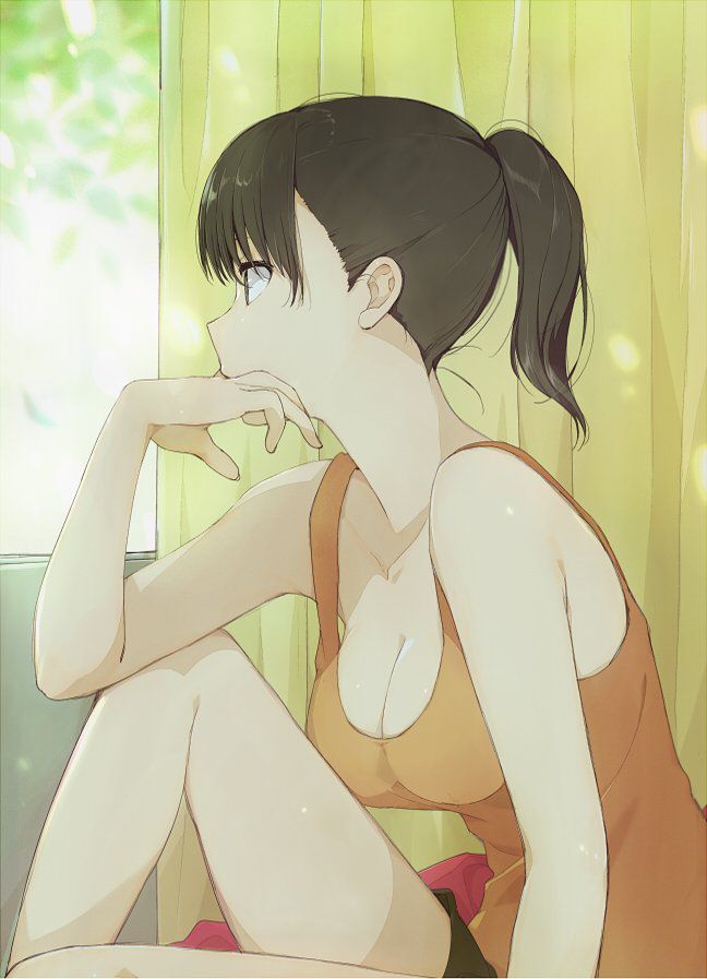 【Ponytail】Image of a girl in a ponytail Part 6 9