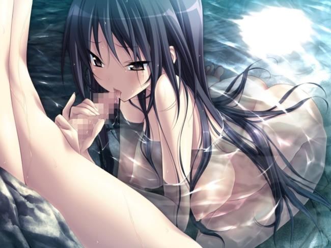 Erotic image of girls with chinko by making full use of lewd tongue use 8