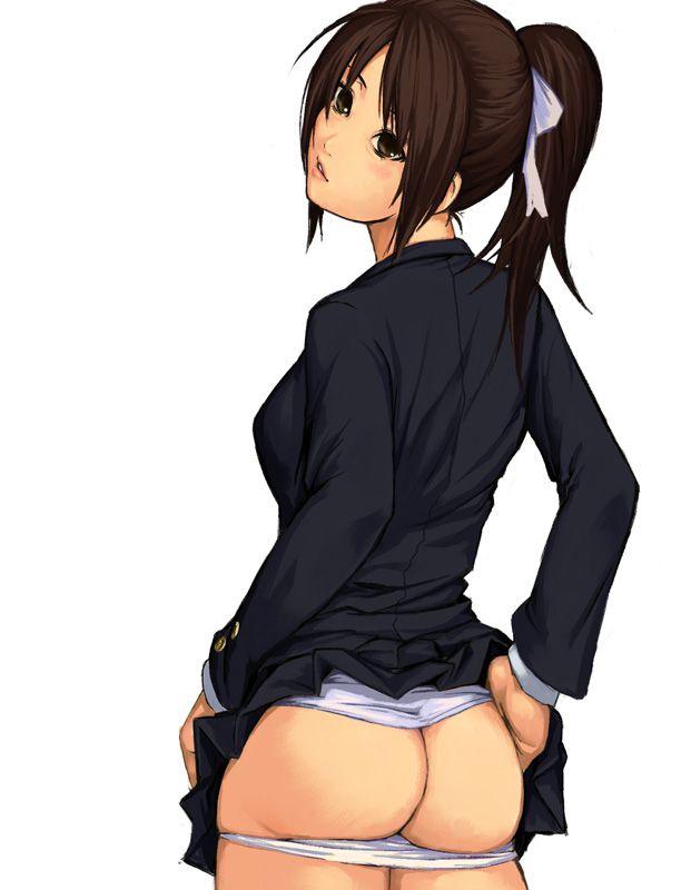 【Secondary】Erotic image of "ponytail girl" prohibited when boys lust for the same in rural high school 33