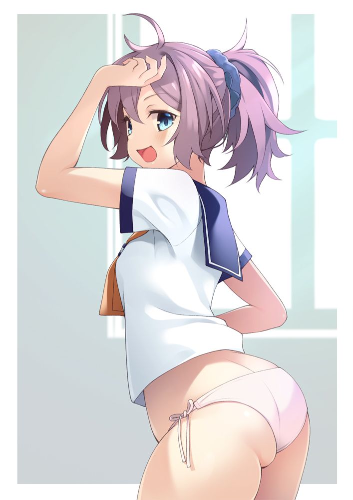 【Secondary】Erotic image of "ponytail girl" prohibited when boys lust for the same in rural high school 68