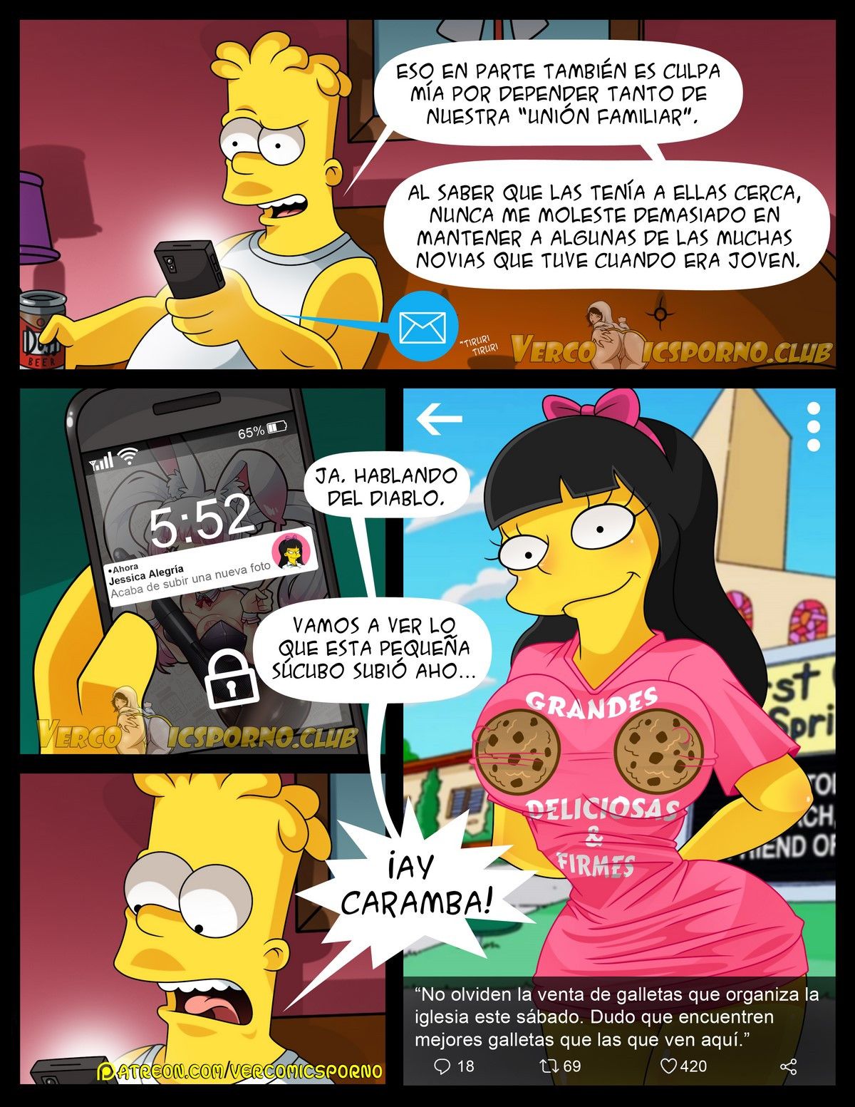 No hay sexo sin Ex - [Milky Bunny] - [Kalock] - [VCP] - [The Simpsons] - [Spanish] 4