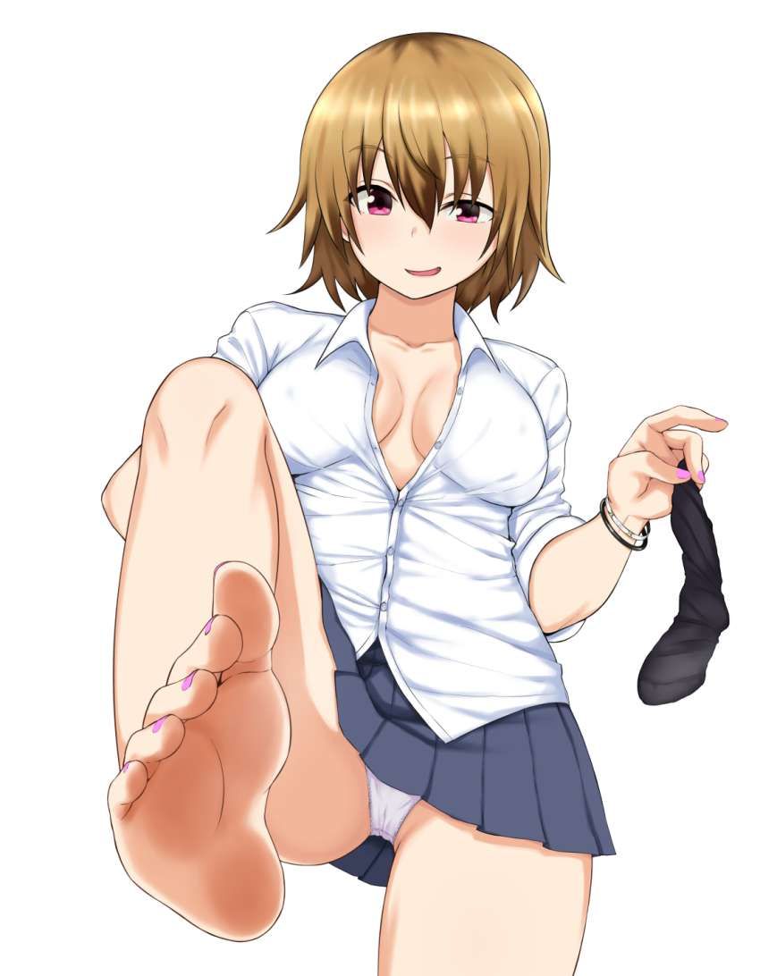 [Ksa] secondary erotic image of freshly taken socks and raw foot JK [but it is good] 8