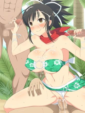 Erotic image summary that senran kagra pulls out! 9