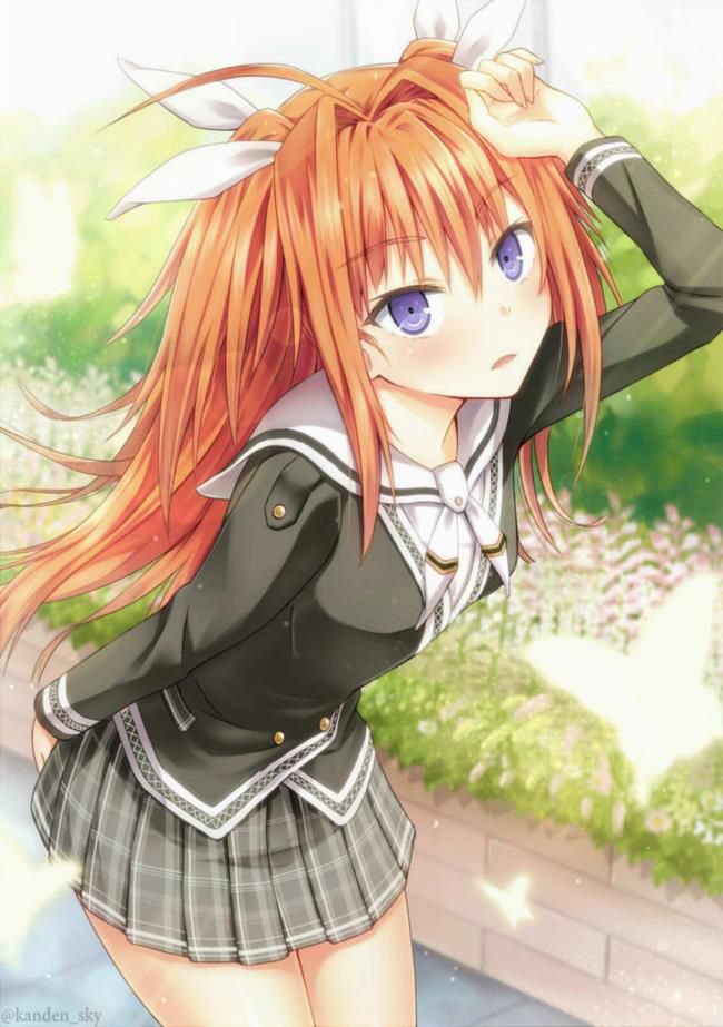 Secondary image of a cute girl in uniform 10