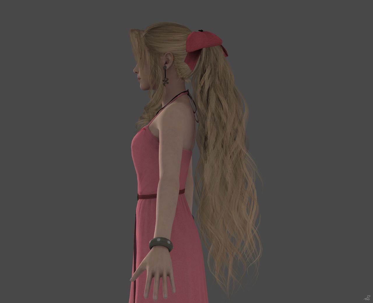 [J.A.] FF7 Remake | Aerith Reference 12