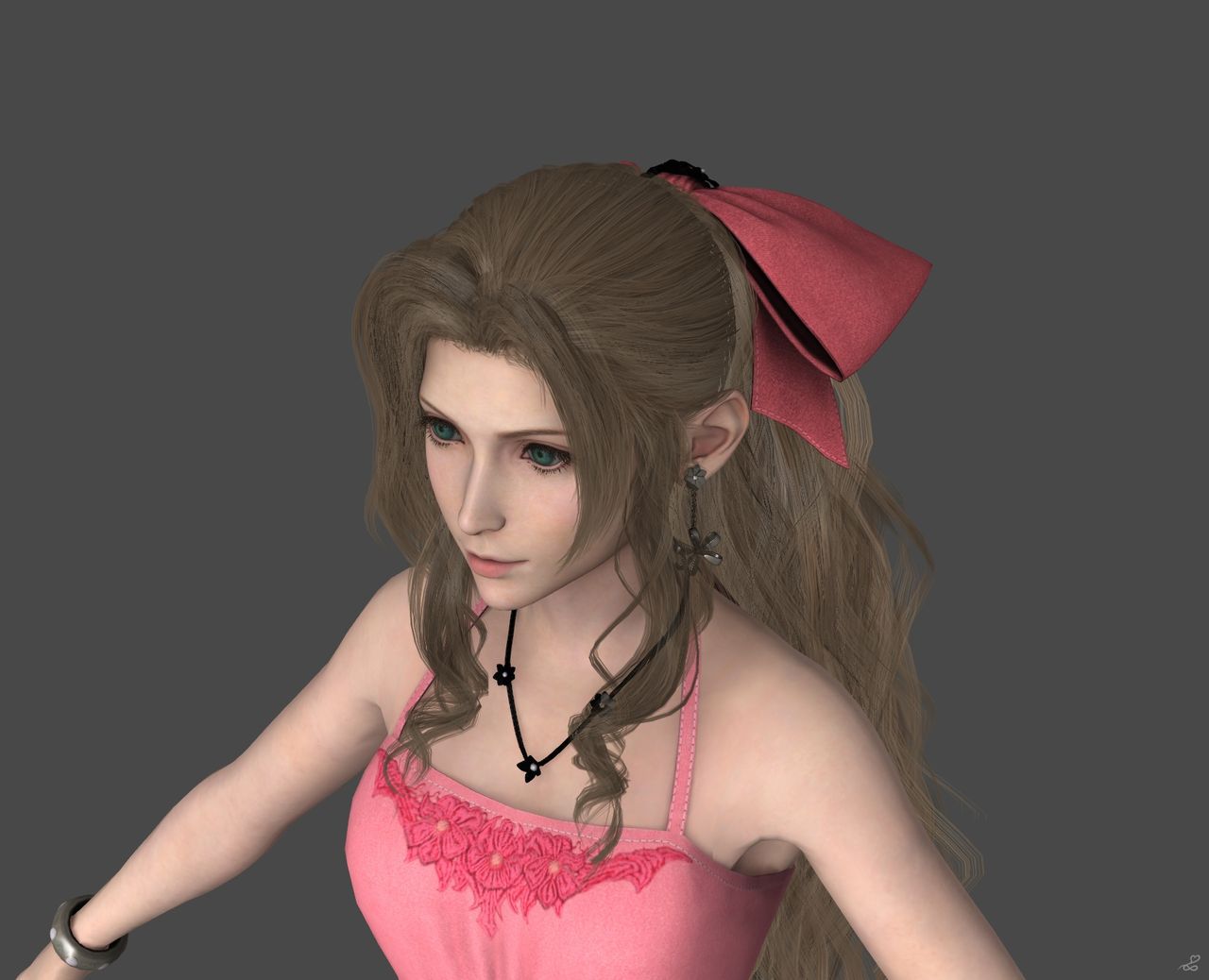 [J.A.] FF7 Remake | Aerith Reference 16