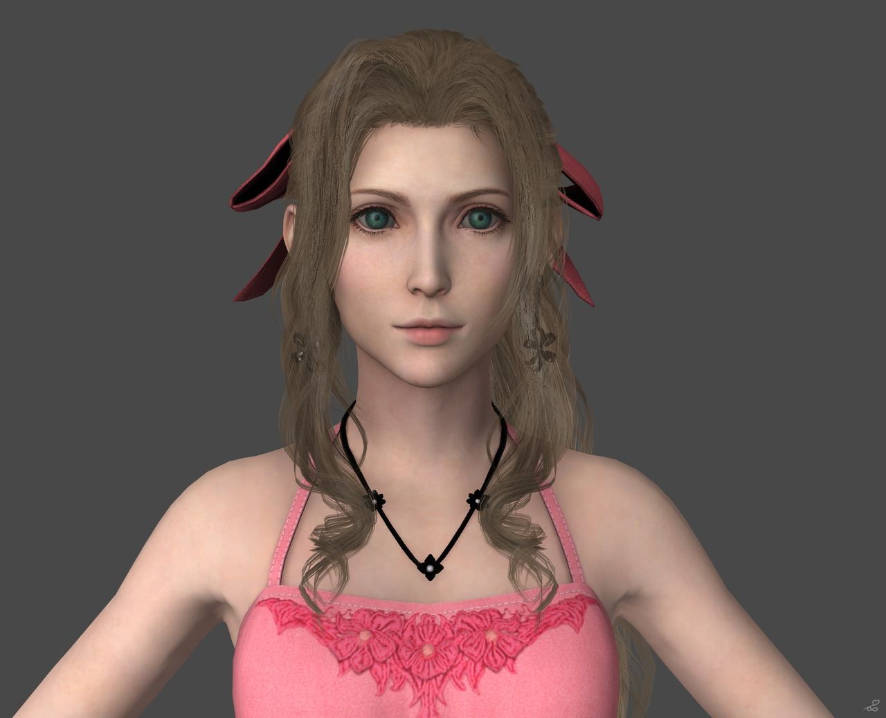 [J.A.] FF7 Remake | Aerith Reference 18