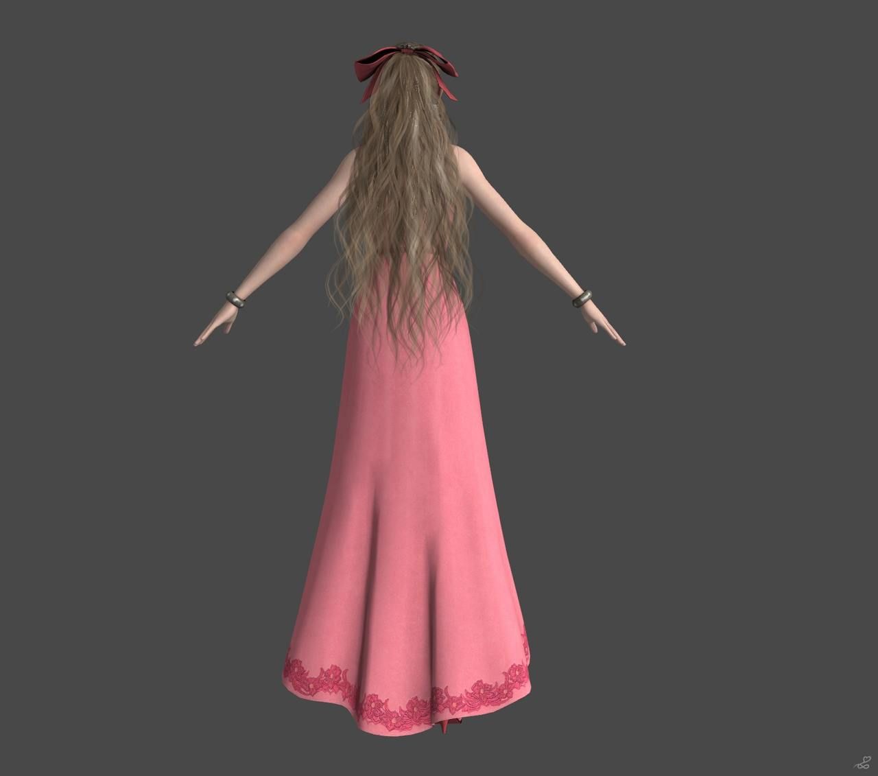 [J.A.] FF7 Remake | Aerith Reference 2