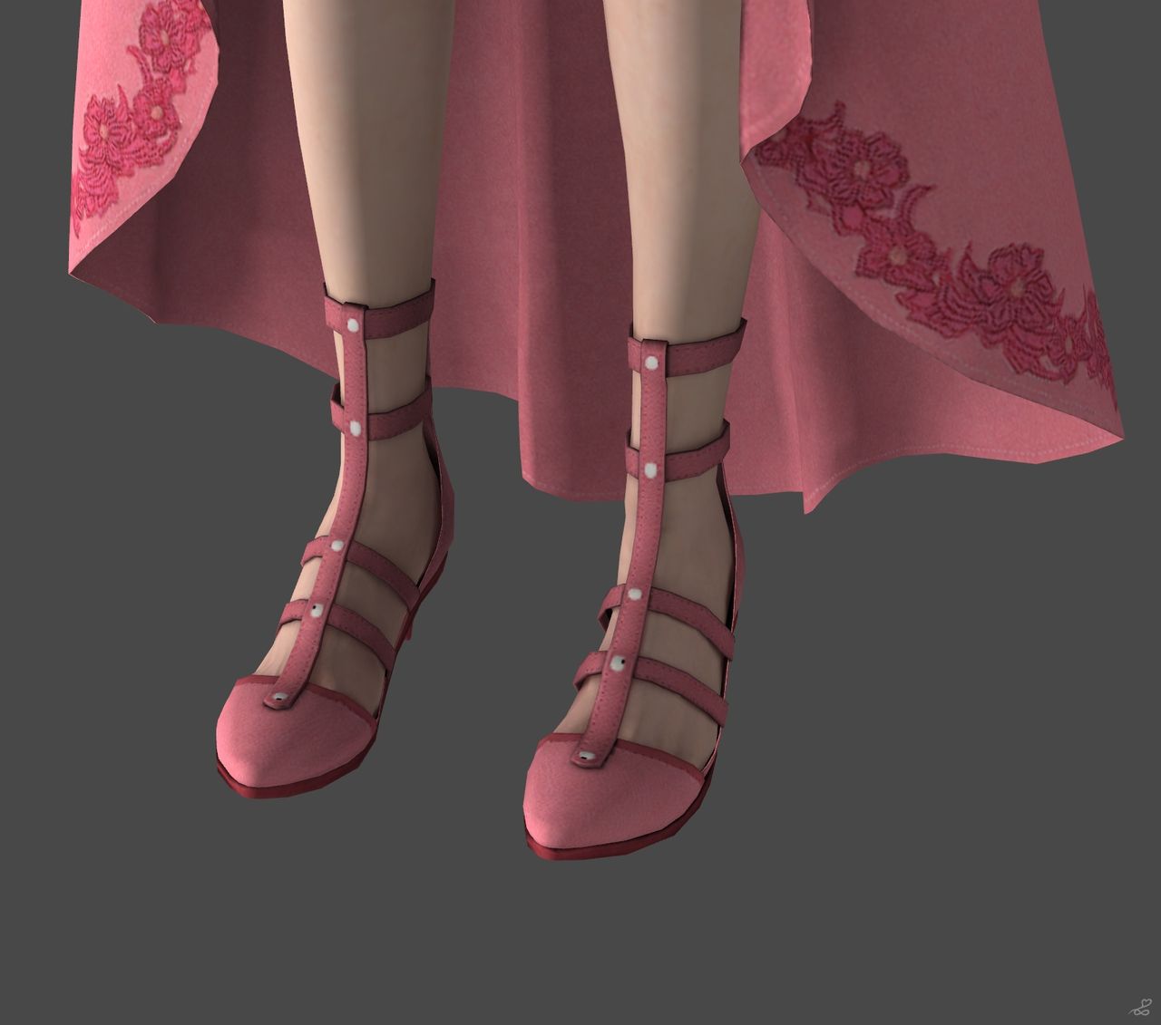 [J.A.] FF7 Remake | Aerith Reference 22