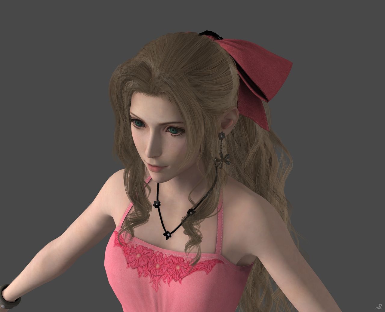 [J.A.] FF7 Remake | Aerith Reference 29