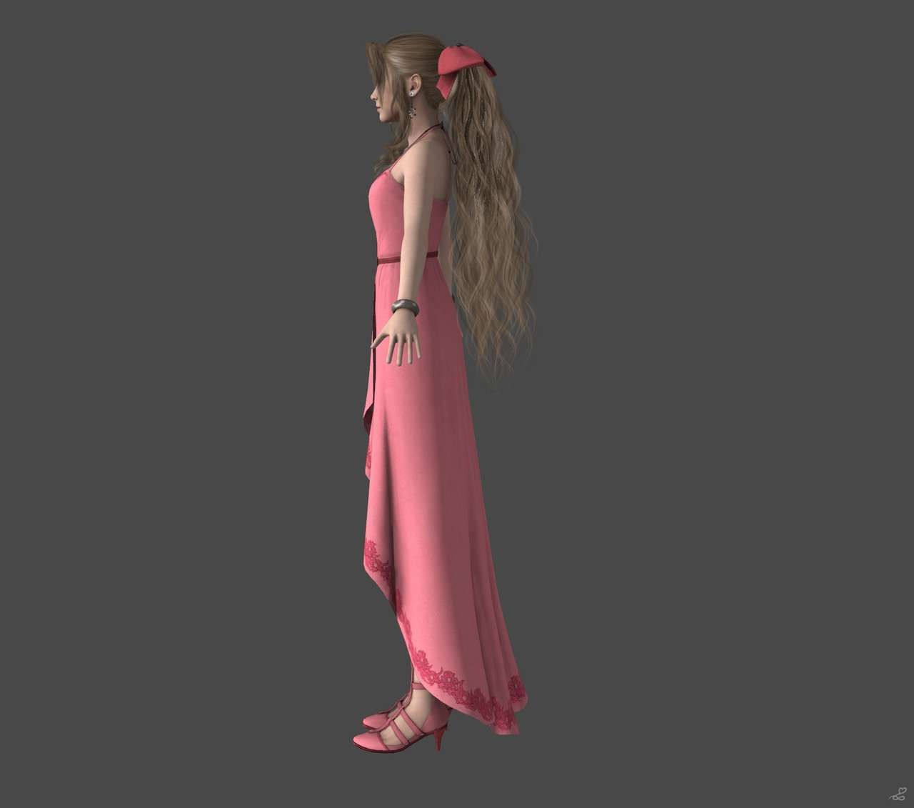 [J.A.] FF7 Remake | Aerith Reference 3