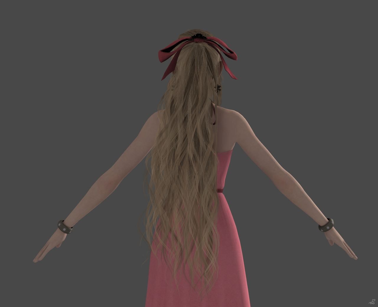 [J.A.] FF7 Remake | Aerith Reference 9