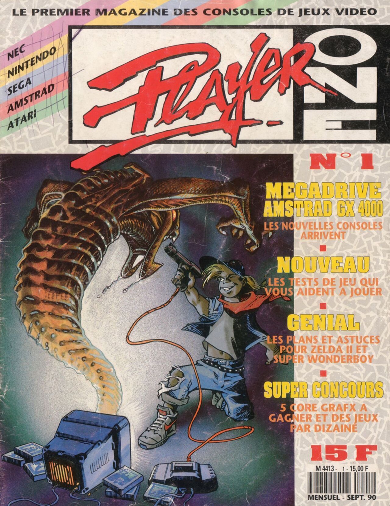Magazine - Player One 001 (September 1990) 1