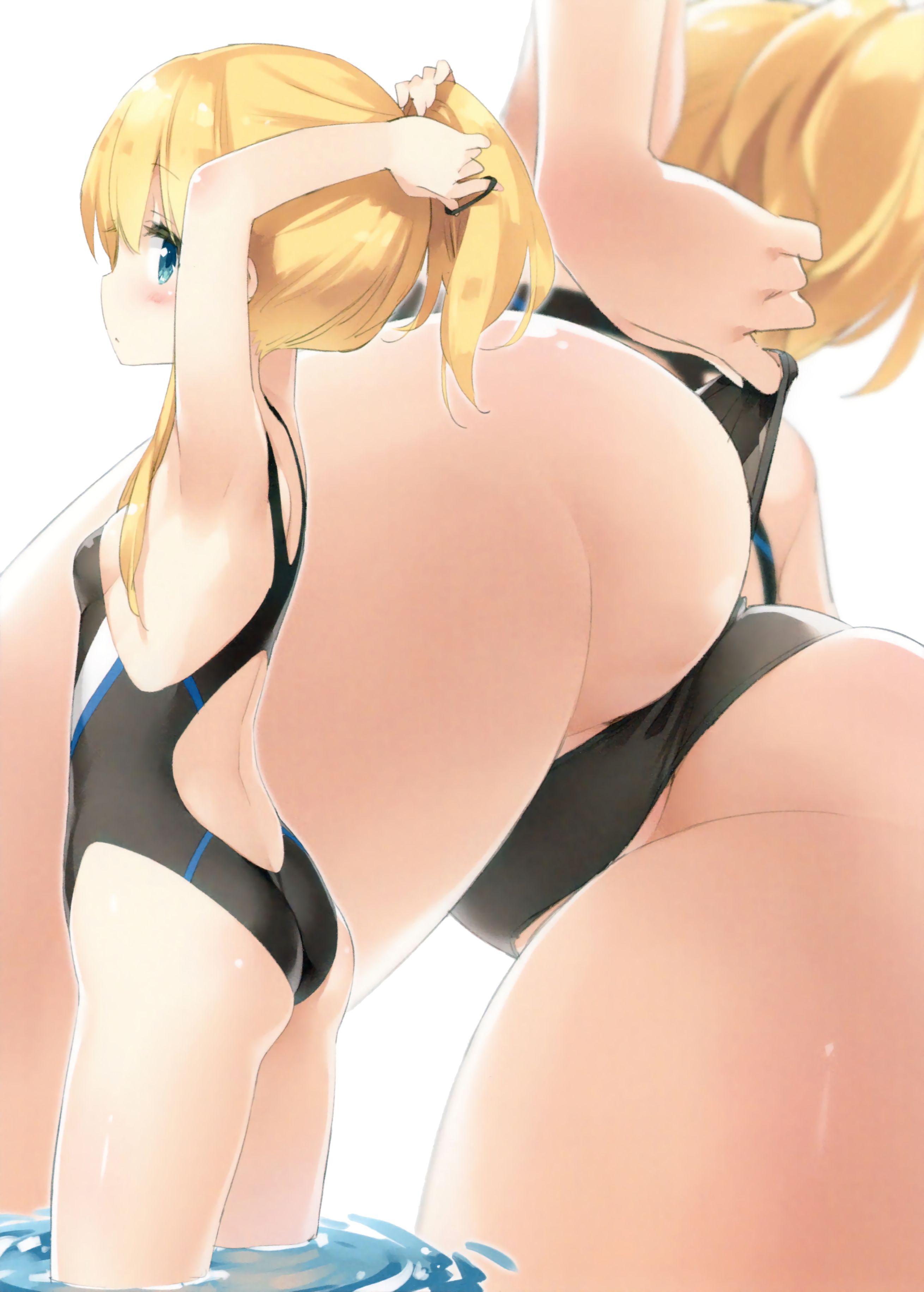 Erotic anime summary: Beautiful girls and beautiful girls with buttocks who want to lick around [50 pieces] 30