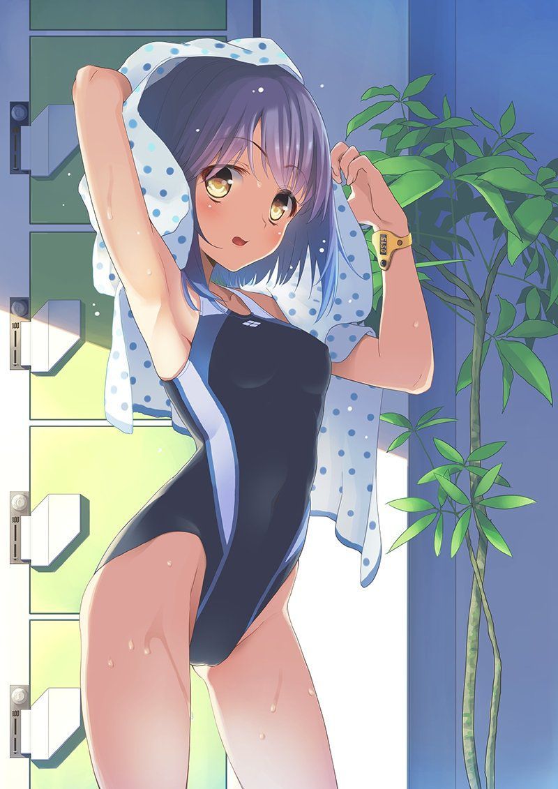 [Swimming swimsuit] beautiful girl image of the swimsuit that a body line comes out just by wearing it Part 10 1