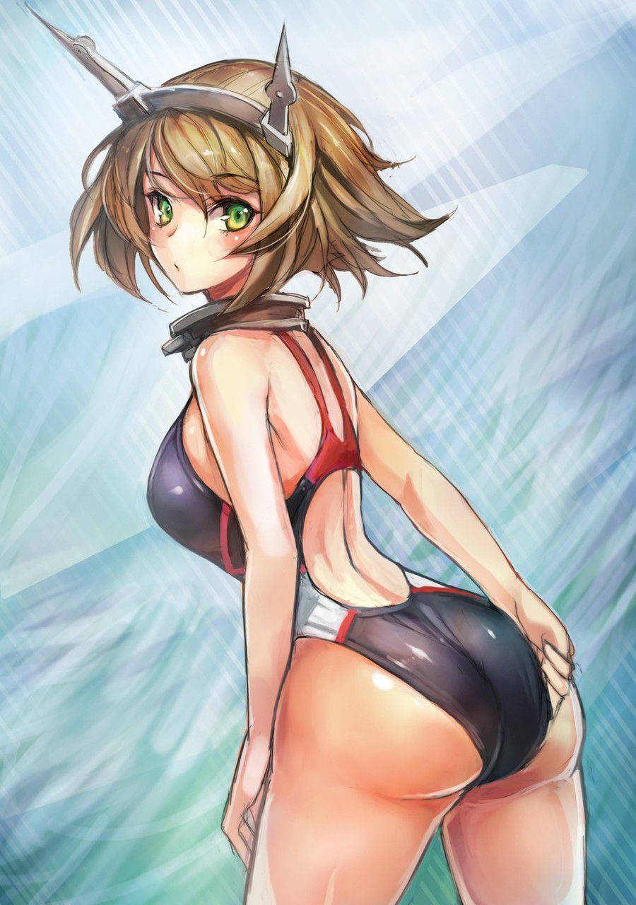 [Swimming swimsuit] beautiful girl image of the swimsuit that a body line comes out just by wearing it Part 10 14