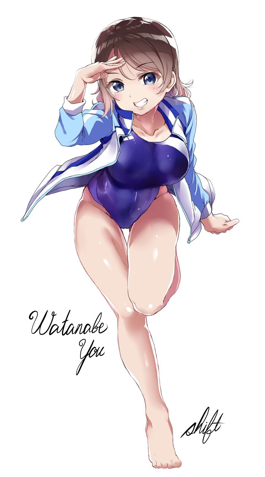 [Swimming swimsuit] beautiful girl image of the swimsuit that a body line comes out just by wearing it Part 10 16