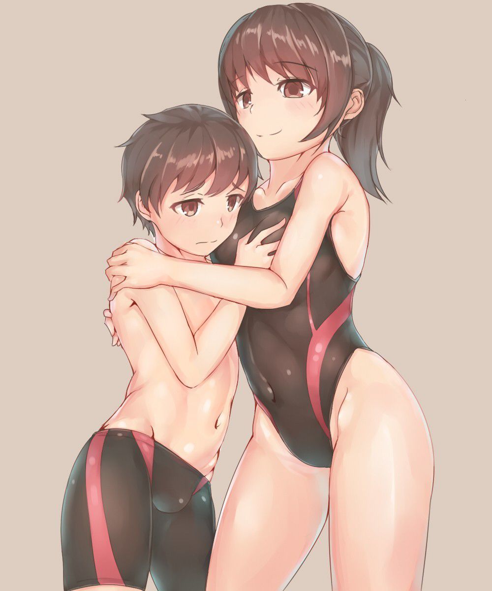 [Swimming swimsuit] beautiful girl image of the swimsuit that a body line comes out just by wearing it Part 10 19