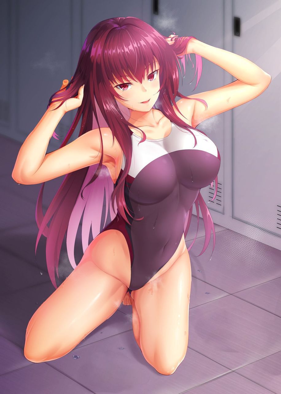 [Swimming swimsuit] beautiful girl image of the swimsuit that a body line comes out just by wearing it Part 10 22