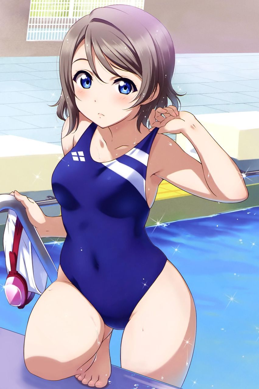 [Swimming swimsuit] beautiful girl image of the swimsuit that a body line comes out just by wearing it Part 10 4