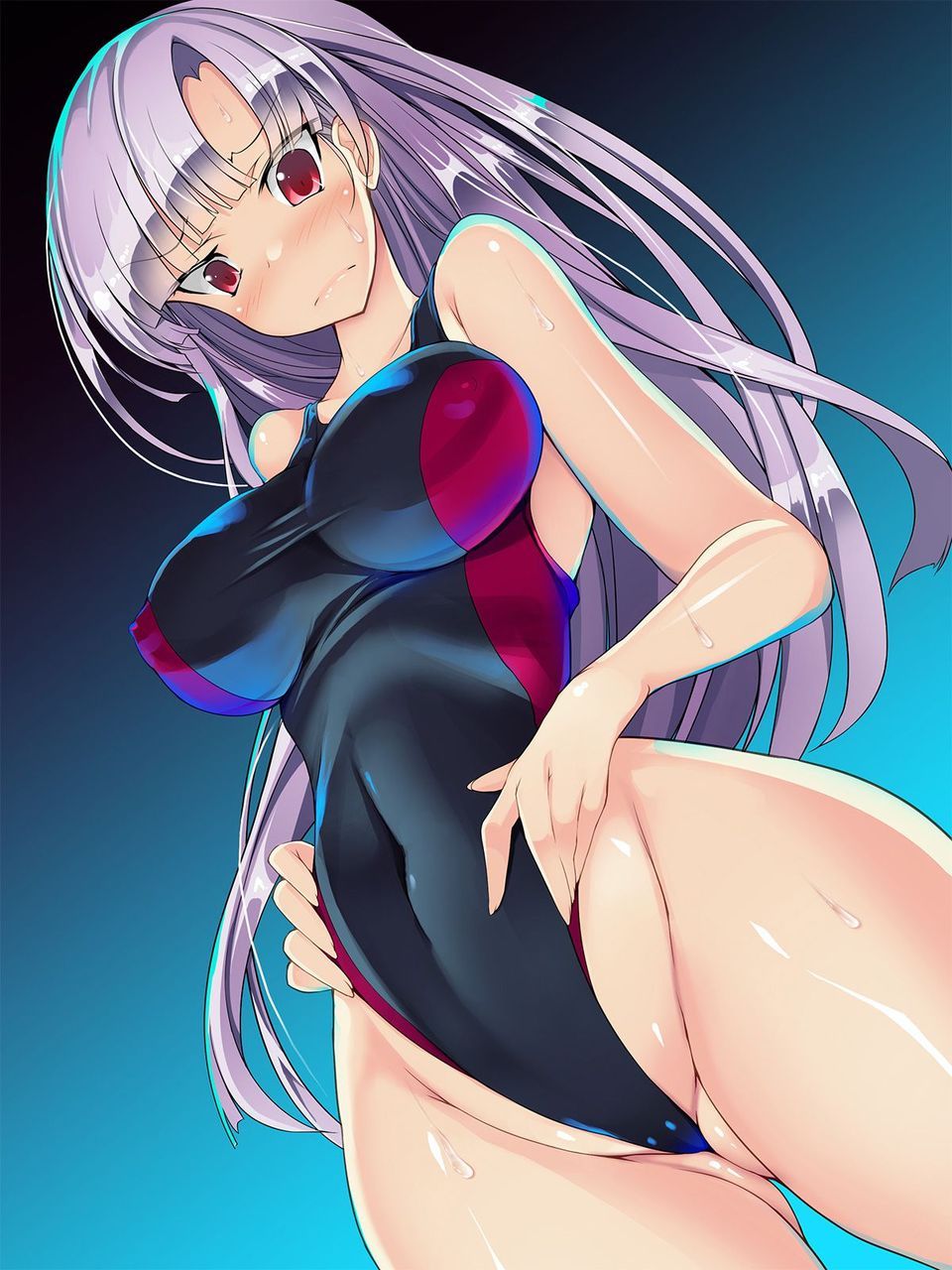 [Swimming swimsuit] beautiful girl image of the swimsuit that a body line comes out just by wearing it Part 10 8