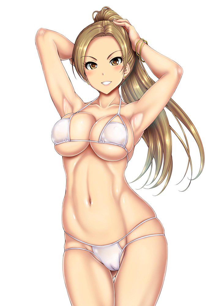 2D Busty Ponytail Beautiful Girl Image 3 6
