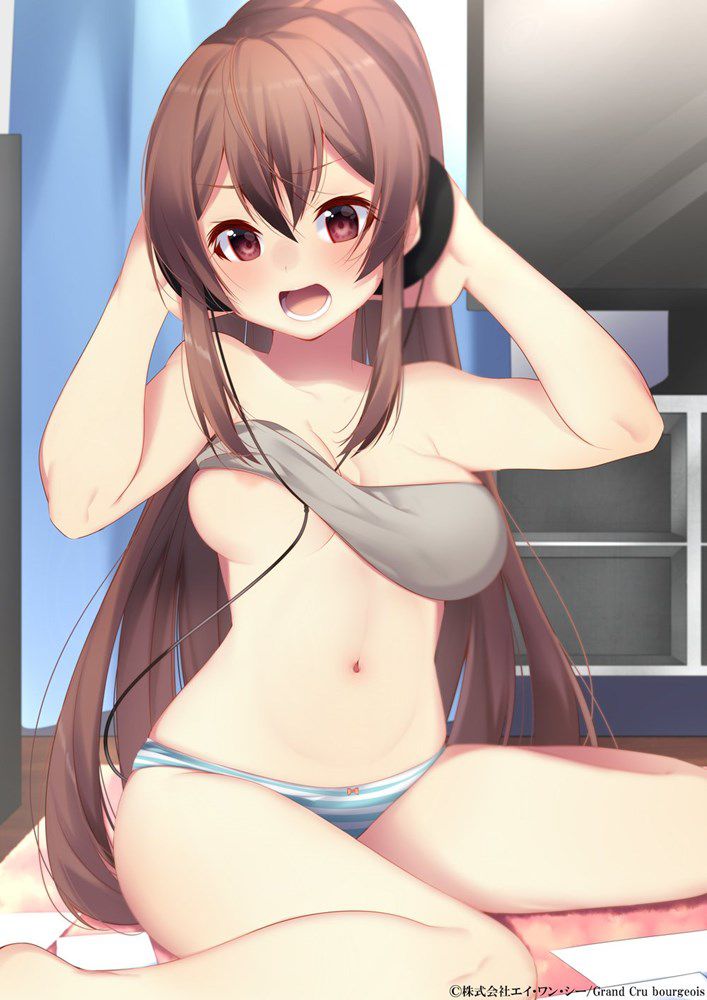 2D Busty Ponytail Beautiful Girl Image 3 8