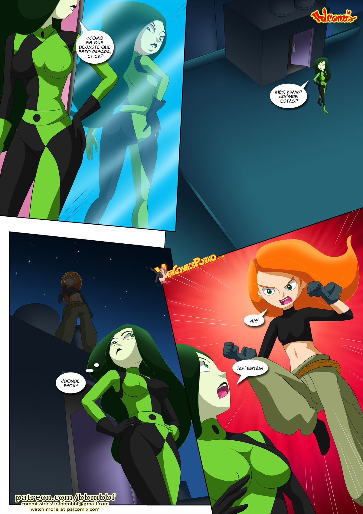 [Palcomix] Shego's Pet (Spanish) 10