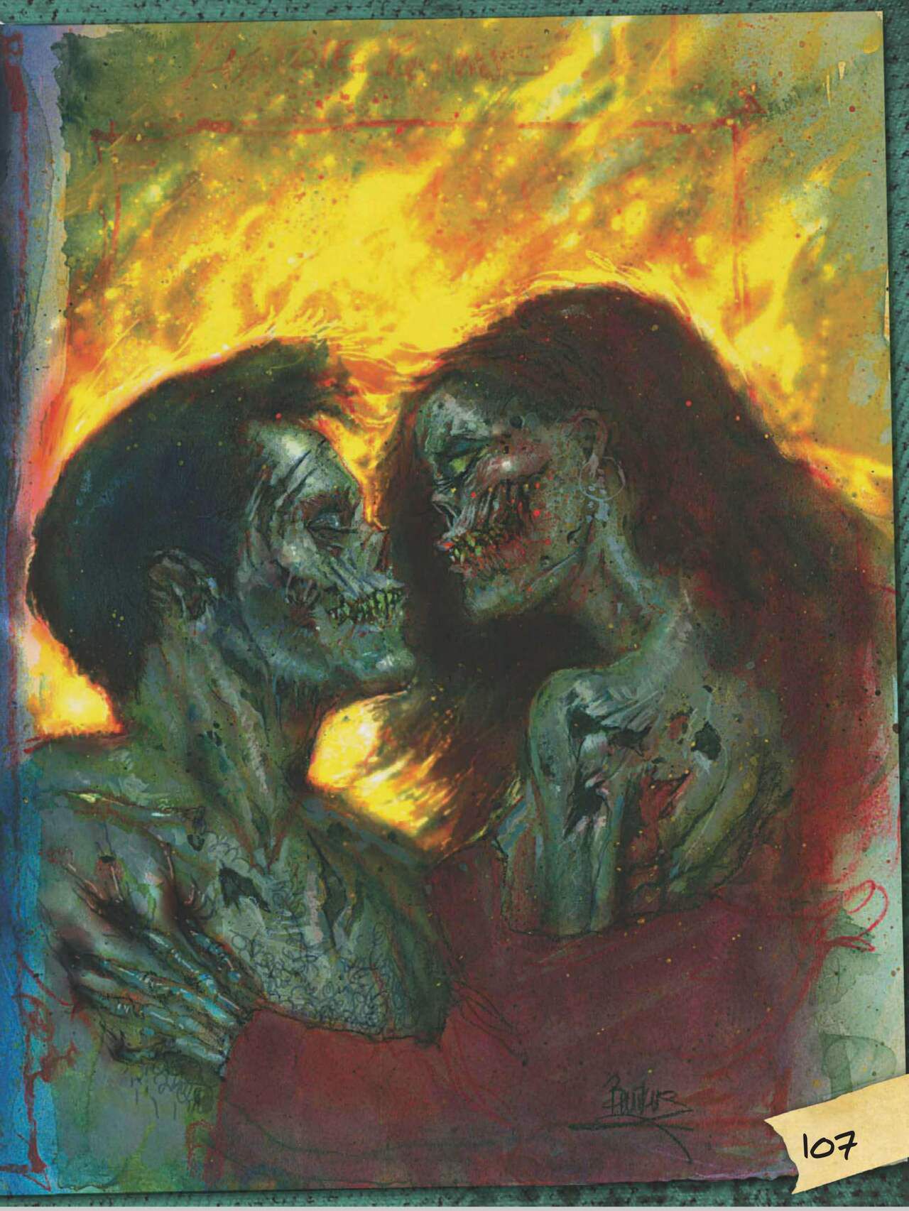 How to Draw Zombies: Discover the secrets to drawing, painting, and illustrating the undead 僵尸描绘集 108