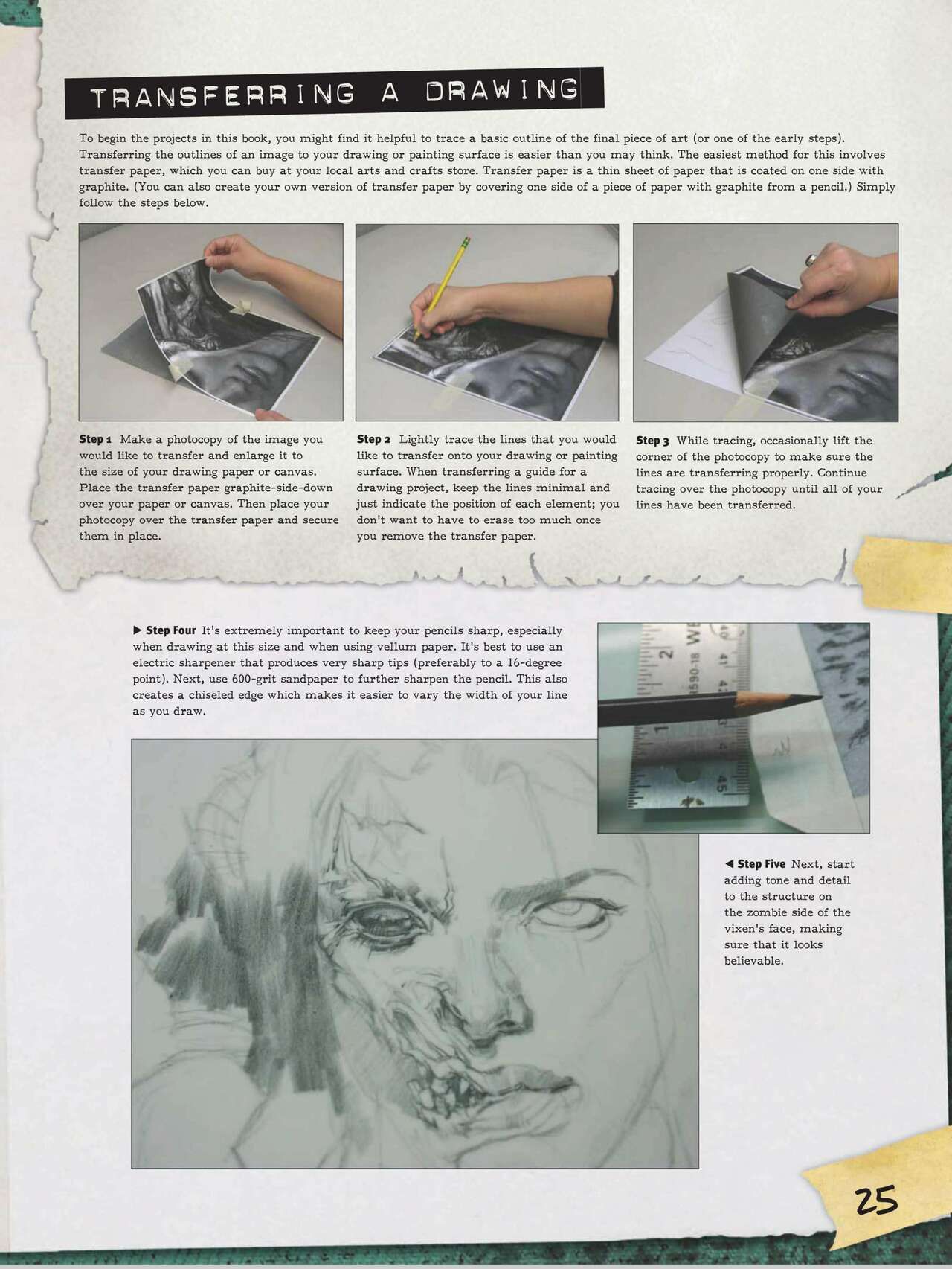 How to Draw Zombies: Discover the secrets to drawing, painting, and illustrating the undead 僵尸描绘集 26