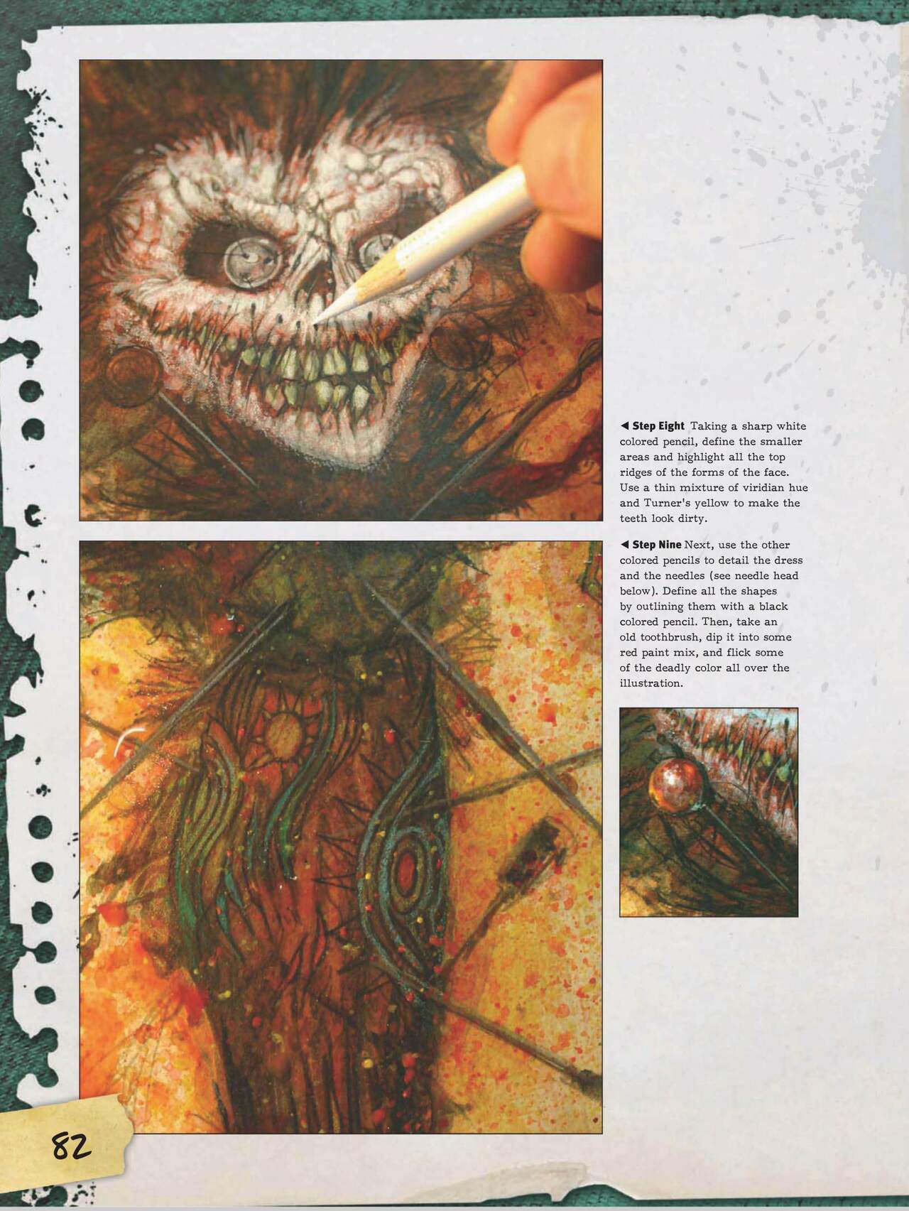 How to Draw Zombies: Discover the secrets to drawing, painting, and illustrating the undead 僵尸描绘集 83
