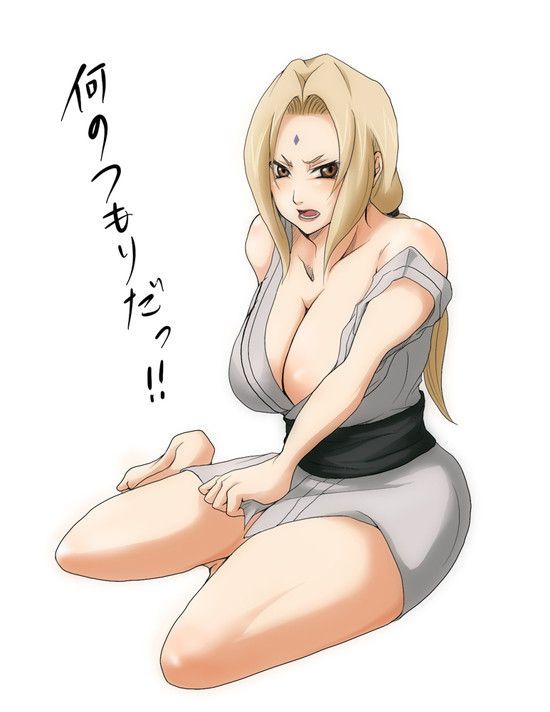 Erotic image that can be pulled out just by imagining the masturbation figure of tsunae [NARUTO] 2