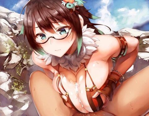 I've been collecting images because Paizuri is not erotic. 17