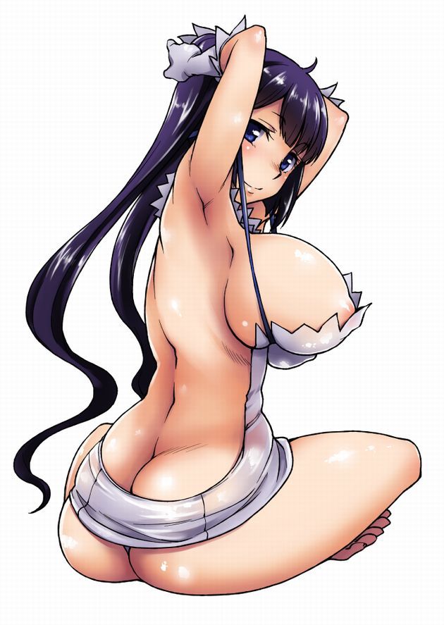 Erotic image that hestia of Ahe face that is about to fall into pleasure! [Is it wrong to seek encounters in dungeons] 9