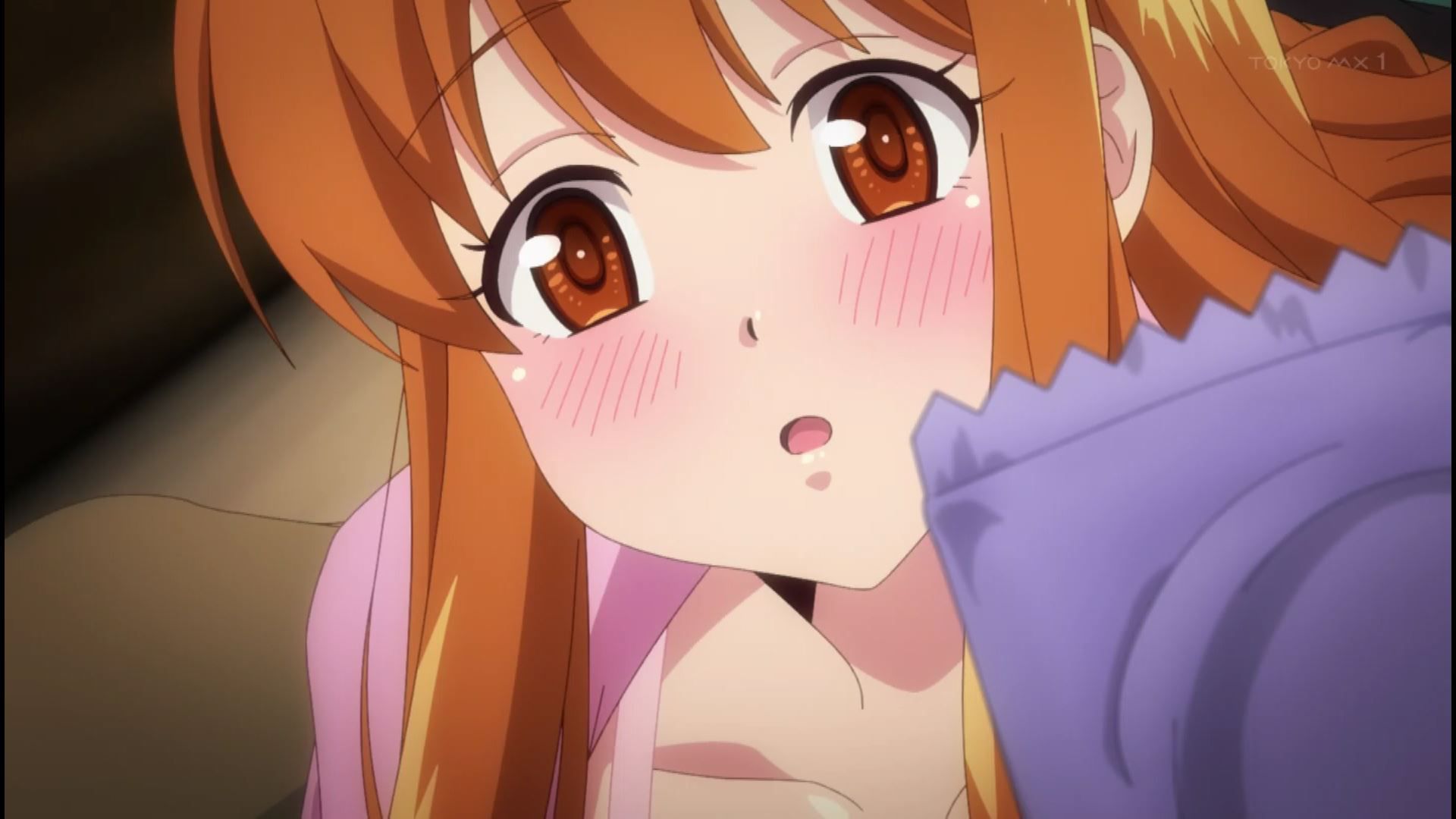 In episode 4 of the anime "Harem Kyampu!", the scene where you have sex with a girl in a tent normally! 14
