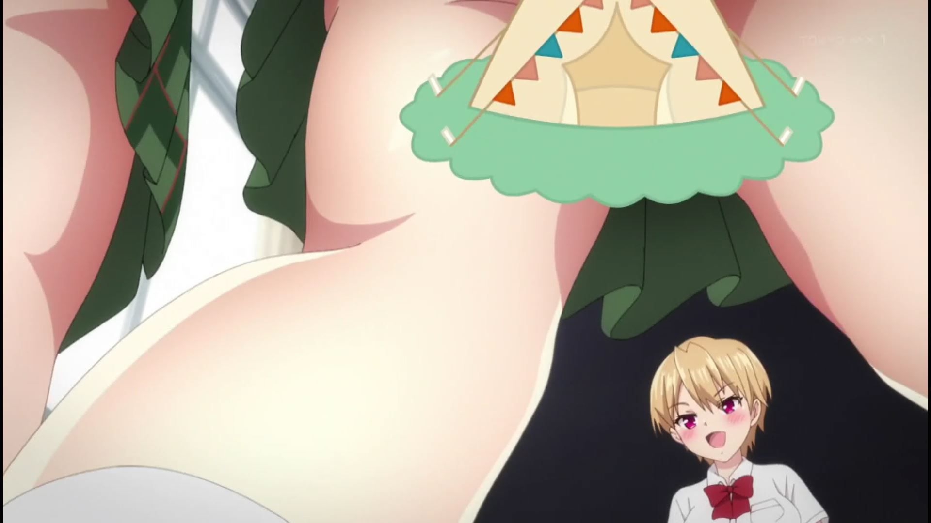 In episode 4 of the anime "Harem Kyampu!", the scene where you have sex with a girl in a tent normally! 2