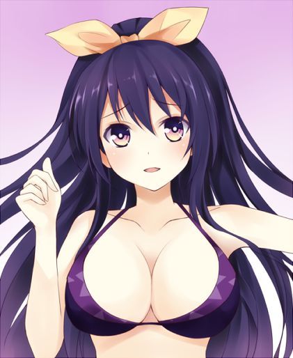 Date A Live: Cute secondary erotic image with the echi of the night sword god Yuka 10