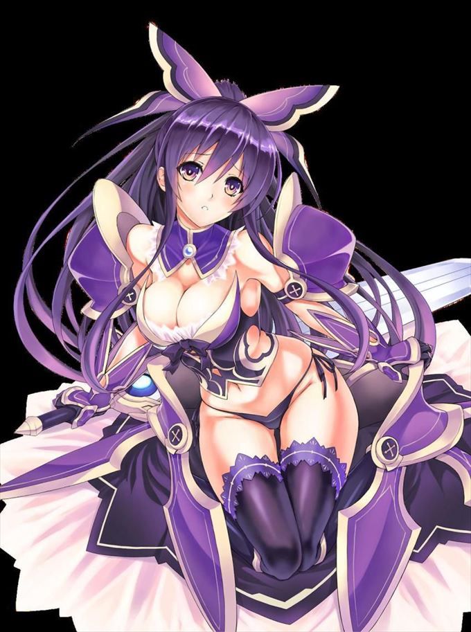 Date A Live: Cute secondary erotic image with the echi of the night sword god Yuka 16
