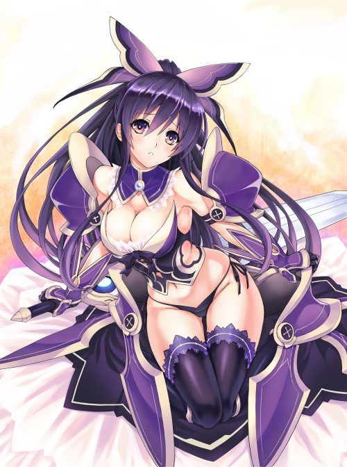 Date A Live: Cute secondary erotic image with the echi of the night sword god Yuka 18