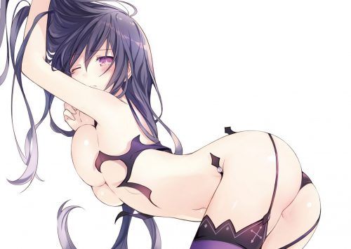 Date A Live: Cute secondary erotic image with the echi of the night sword god Yuka 20