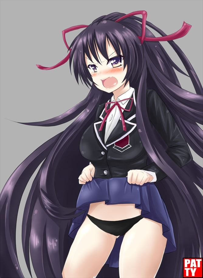 Date A Live: Cute secondary erotic image with the echi of the night sword god Yuka 27