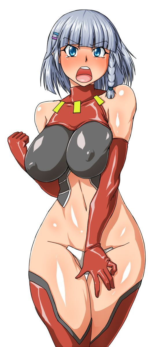 Super Robot War: Imagine Zeola Schweitzer masturbating and immediately pull out secondary erotic images 4