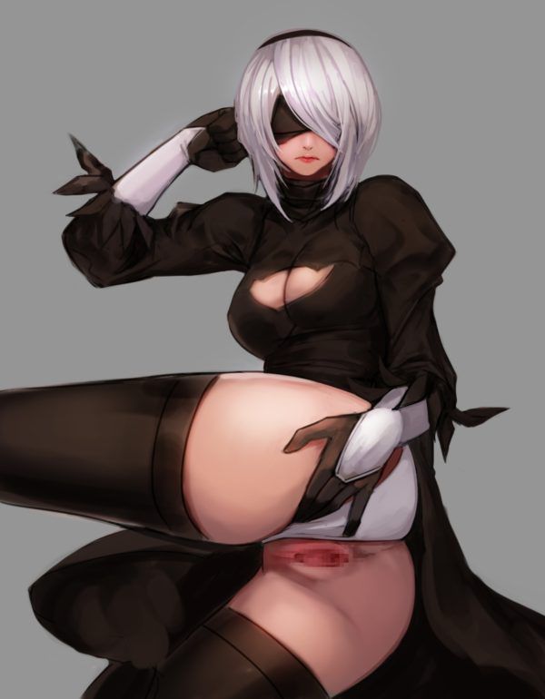 [With image] Yorha No. 2 B type production ban www (NieR Automata) in dark customs 24