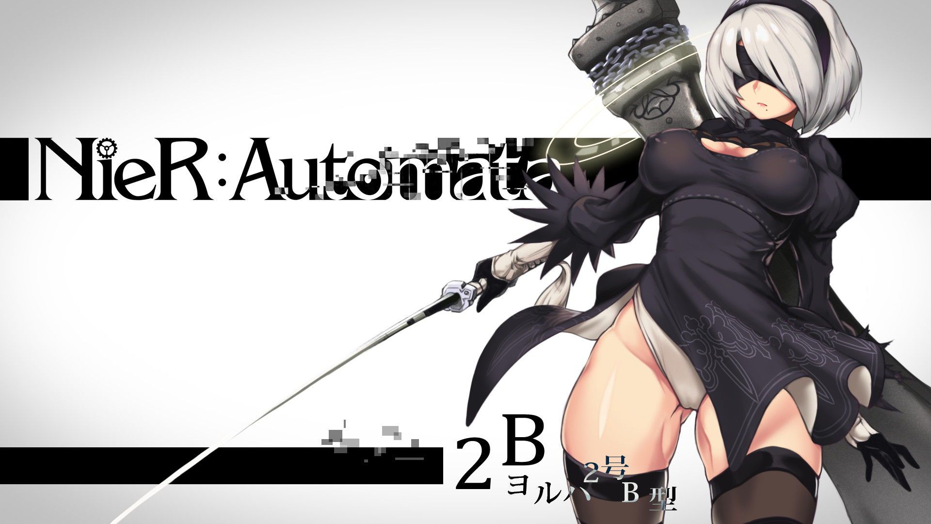 [With image] Yorha No. 2 B type production ban www (NieR Automata) in dark customs 9